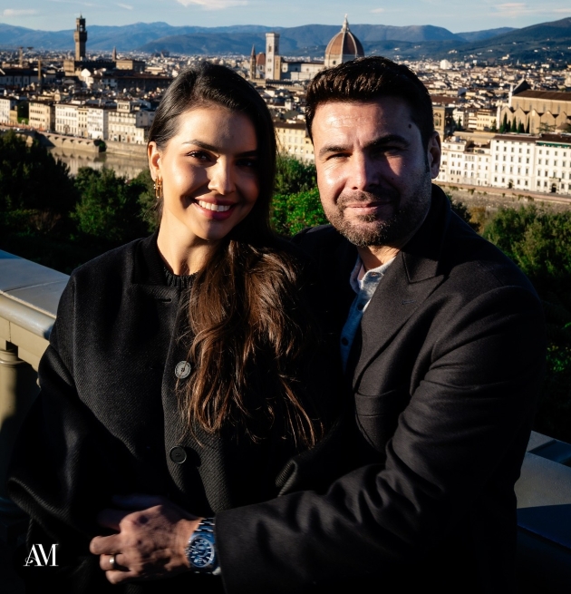 adrian mutu alaturi de sotia lui, sandra bachici