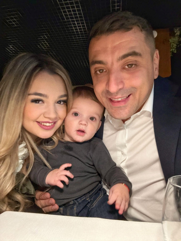 ilinca si george simion impreuna cu fiul lor, radu