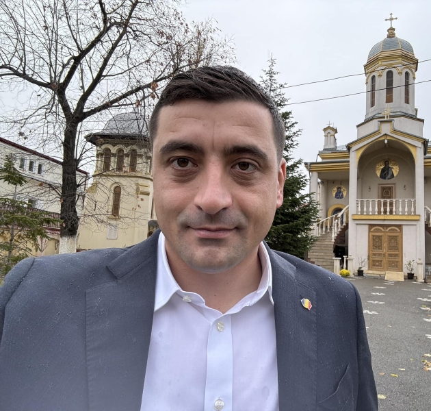 george simion zambeste pe jumatate in selfie cu biserica