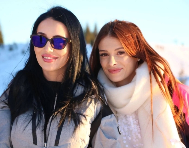 teodora marcu si buna ei prietena, nicoleta ivan
