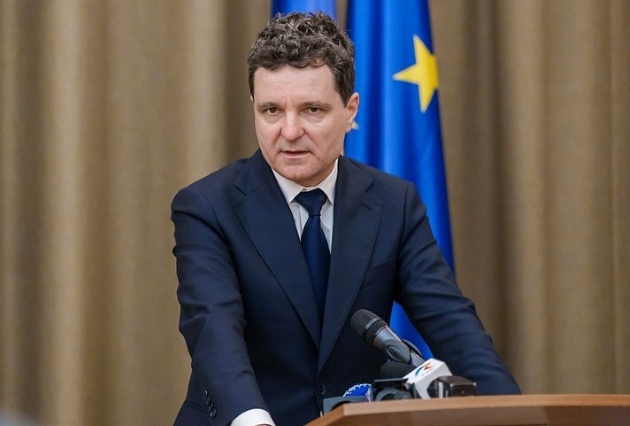 nicusor dan, presedintele romaniei, la o conferinta de presa