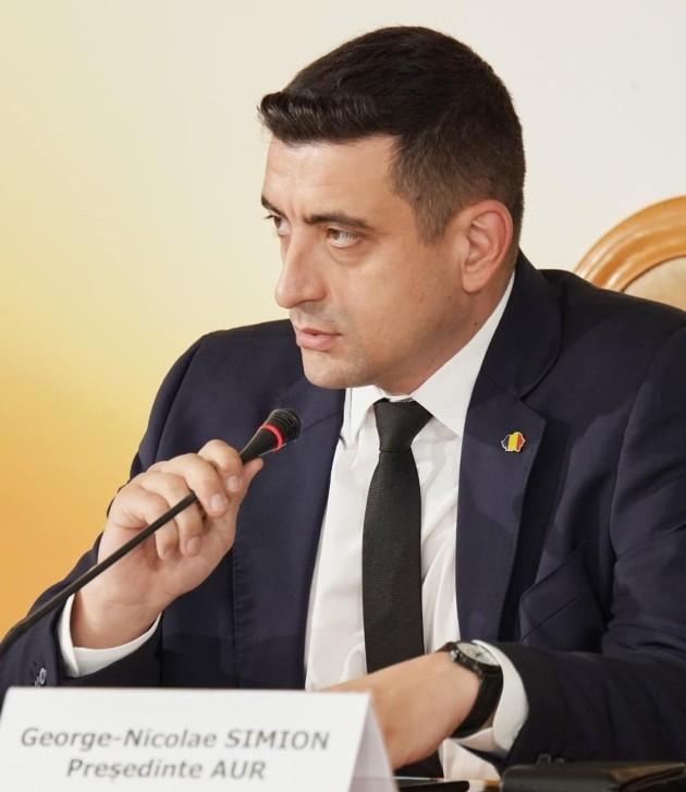 george simion, liderul partidului aur