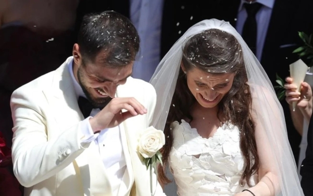 kira hagi si thomas ferfelis la iesirea din biserica