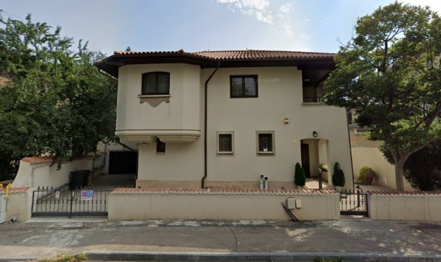 captura google maps cu vila de protocol de pe strada emile zola din bucuresti