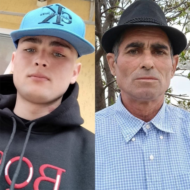 colaj cu stefan si tatal lui, mihai, victimele accidentului dintre scanteia si grajduri