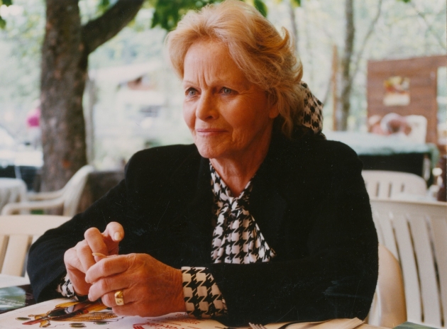 maria riva, fiica actritei marlene dietrich fotografie la maturitate