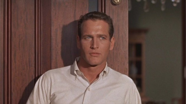 Imagine cu Paul Newman din filmul Cat on a hot tin roof