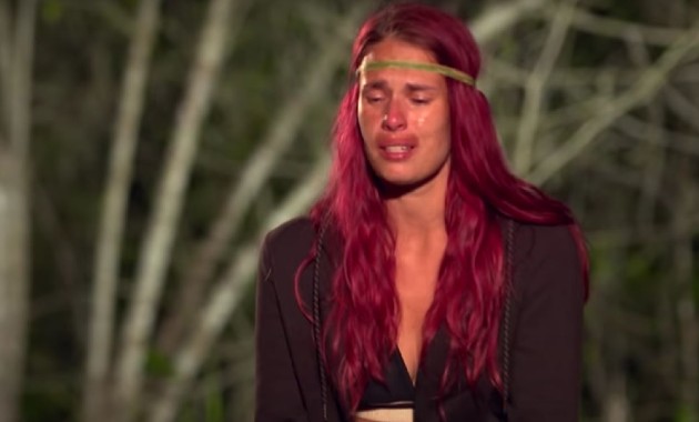 Imagine cu Ramona Crăciunescu în timp ce plânge la Survivor România 2022