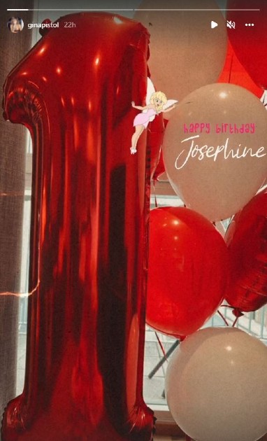 Imagine cu baloanele de ziua lui Josephine postate de Gina Pistol