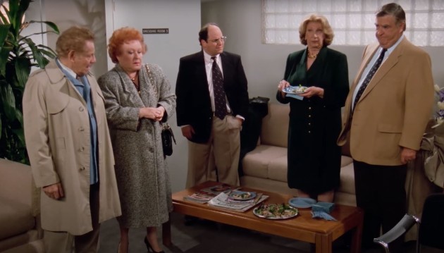 Imagine cu Estelle Harris din Seinfeld