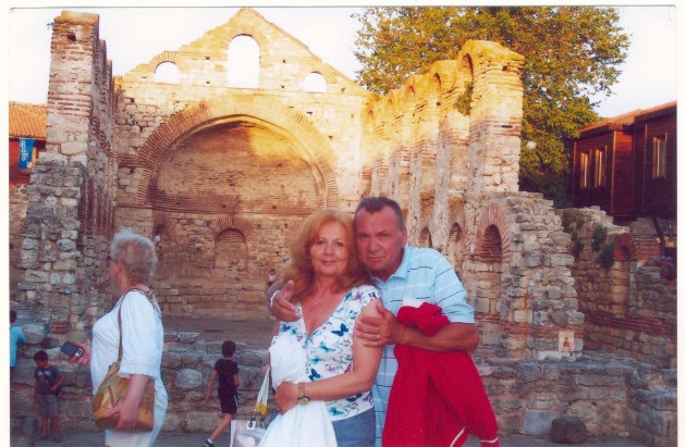 Cornel Patrichi și Cornelia Patrichi în vacanță
