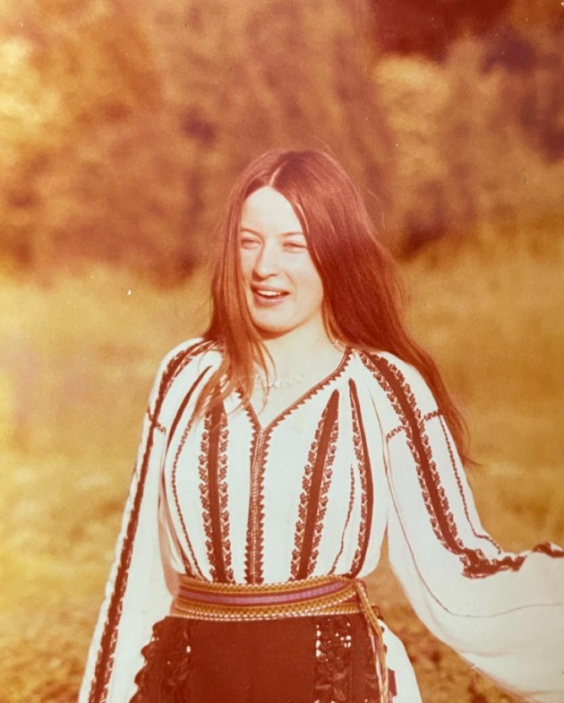 Imagine cu Maria Dragomiroiu din 1972