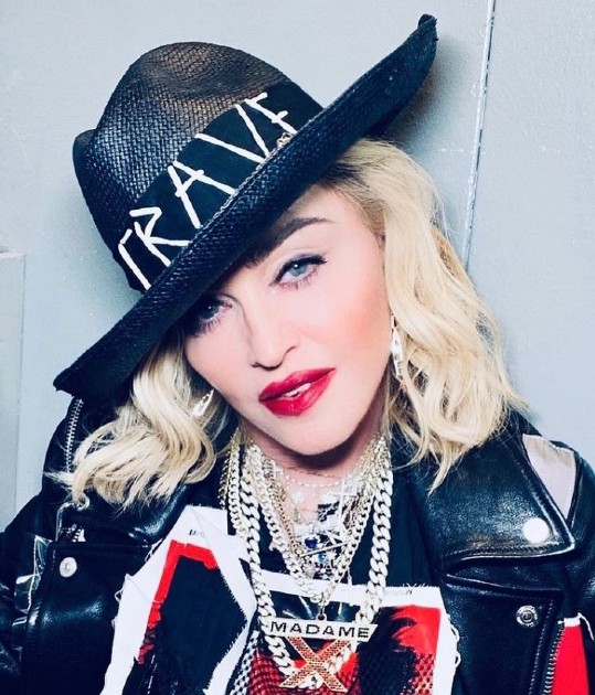 Imagine cu Madonna în anul 2019