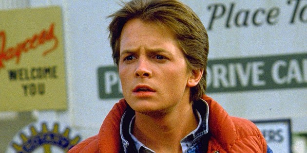 Imagine cu Michael J. Fox în 