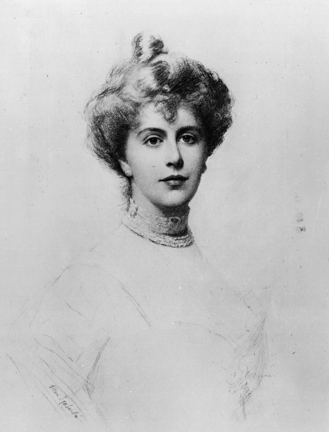Imagine cu Alice Keppel (1869 - 1947), soția locotenent-colonelului George Keppel și amanta lui Edward al VII-lea, pe vremea când era Prinț de Wales.