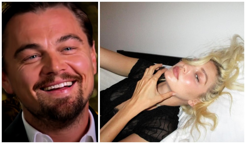 Imagine cu un colaj cu Leonardo Dicaprio și Gigi Hadid