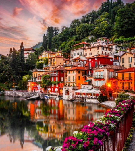 peisaj frumos din Italia