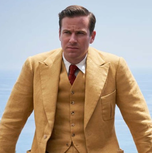 armie hammer intr-o secventa din filmul 