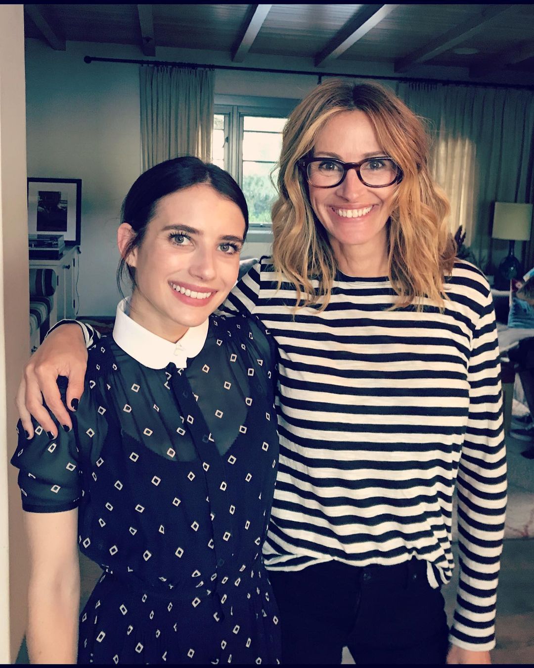 emma roberts, alaturi de julia roberts