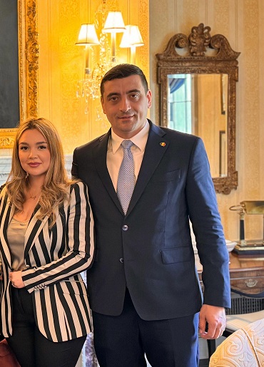 Ilinca Simion alături de soțul ei, George
