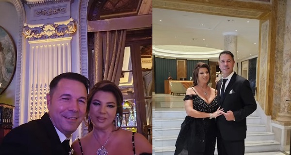 Mihaela Borcea si Sorin Rap la nunta lui Mihai Albu