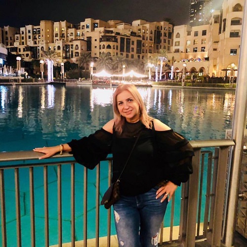 Carmen Șerban în Dubai