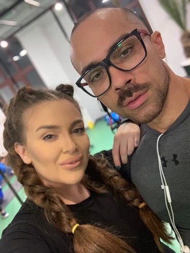 Catalin Dobrescu in perioada in care forma un cuplu alaturi de Oana Radu