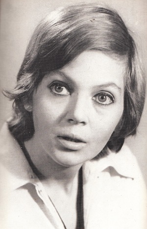 Anca Pandrea în tinerețe