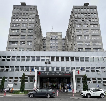 clădirea Spitalului Județean din Baia Mare
