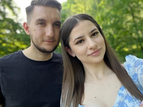 Adrian Kail și iubita lui, Alexandra