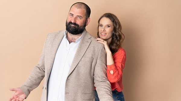 Ionela Năstase alături de chef Adi Hădean