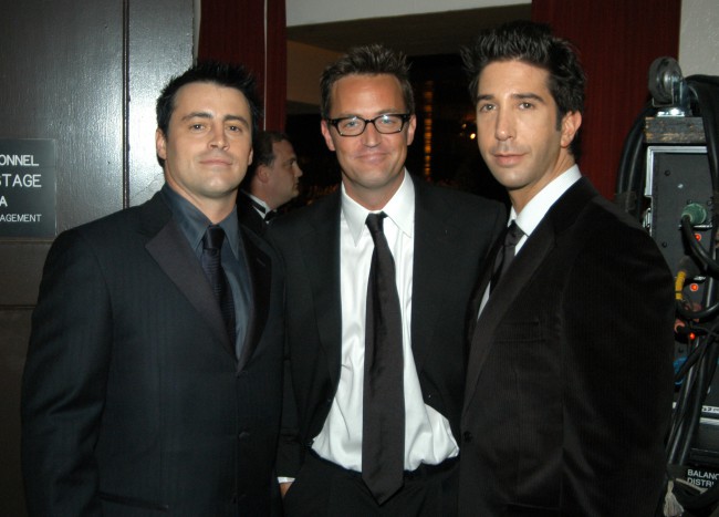 Matt LeBlanc, Matthew Perry- si David Schwimmer