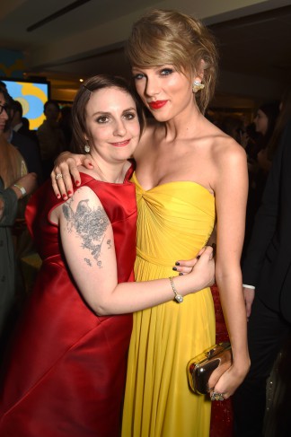 Lena Dunham si Taylor Swift