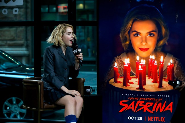 Kiernan Shipka discutand despre  'Chilling Adventures of Sabrina