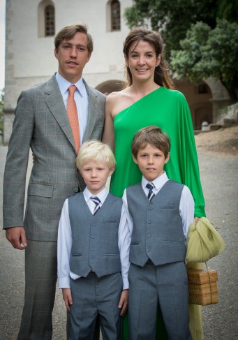 Prince Louis and Princess Tessy of Luxembourg