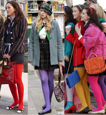 Inspiratie Gossip Girl dresuri colorate