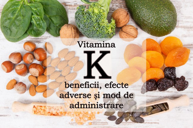 Alimente bogate in vitamina K si potasiu