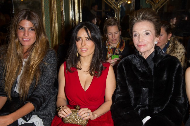  Bianca Brandolini, Salma Hayek și Lee Radziwill