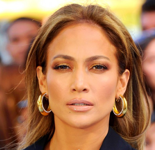 Jennifer Lopez, machiaj neutru