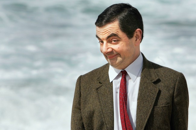 Rowan Atkinson, in rolul lui Mr Bean, in tinerete
