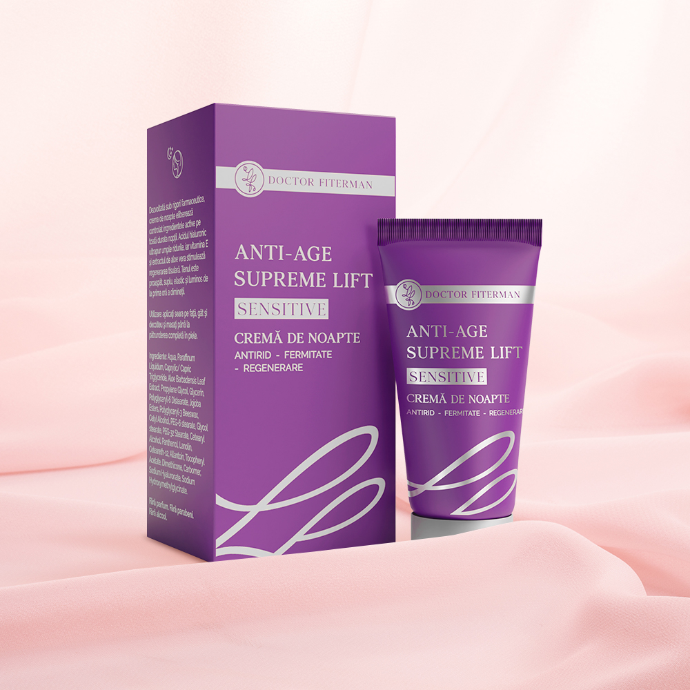 Crema de noapte Anti-Age Supreme Lift Sensitive de la Doctor Fiterman 