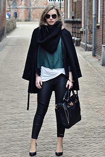 colanti de piele office