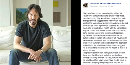 Lectie De Viata De La Keanu Reeves