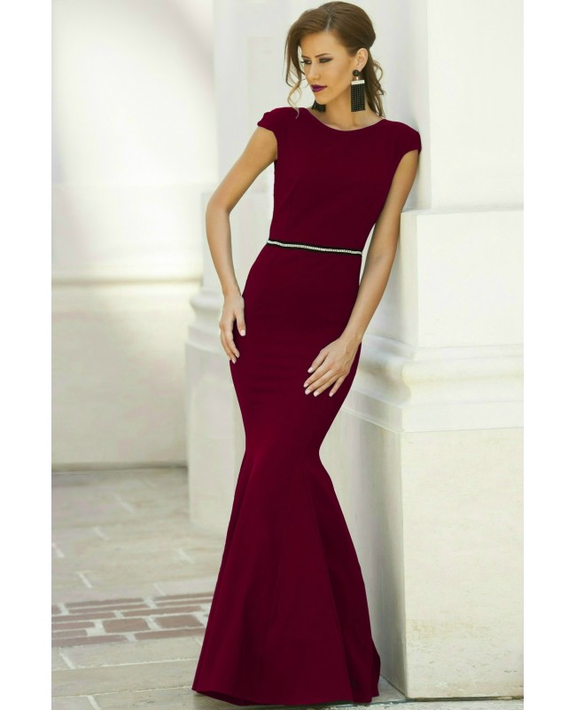 Rochie burgundy sirena