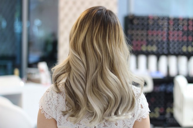 balayage cu crem