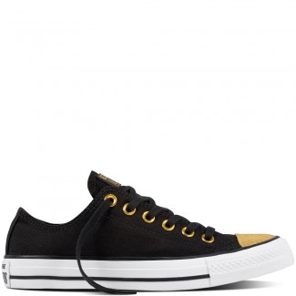 tensi converse negri cu auriu