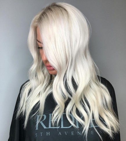 blond platinat