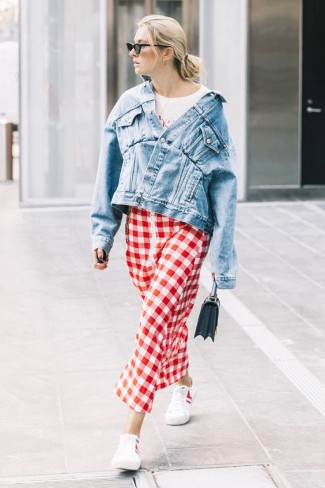 ținută cu Printul gingham