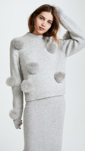 pulover cu blana