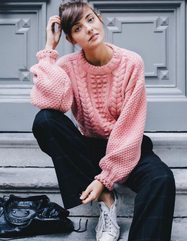 pulover roz